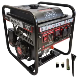 Gerador de Energia Gasolina 4,5 KVA Inverter Digital EG5000I 220V EVALD