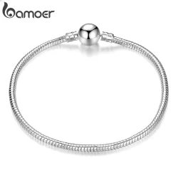 Pulseira Clássica De Cobra Bameor Para Diy Charms Unisex PA9003