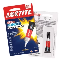 kit com 3 - Loctite Super Bonder Flexivel 2g