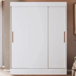 Guarda-Roupa Solteiro Marselha 3 Portas 2 Gavetas