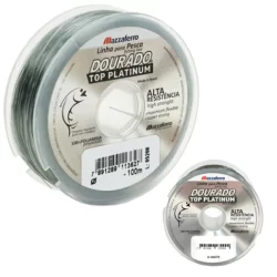 Linha Pesca Monofilamento Platinum 100m 0.60mm Suporta 23kg