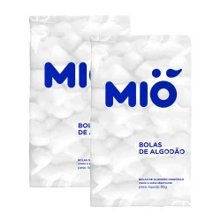 Kit 2 Algodão Mió Bola Hidrófilo 95g