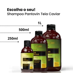 Shampoo Pantovin Teia Caviar Three Therapy