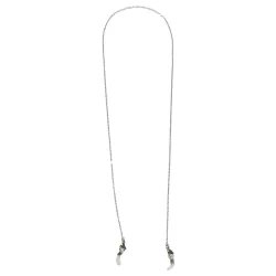 Corrente De Óculos Masculina Silver Chain Natural Urban