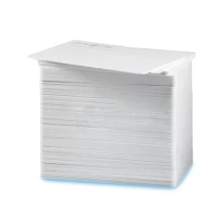 Cartão PVC Zebra Branco Com 500 Cartões Espessura 0.76mm