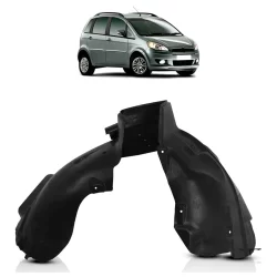 Parabarro Dianteiro Idea 2011 2012 2013 2014 2015 2016 Preto Lado Direito