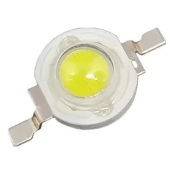 20 Pçs Power Led Chip 1w 3v Branco Frio 6500k S/dissipador