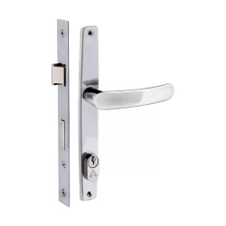 fechadura perfil f2400 22mm inox polido alianca