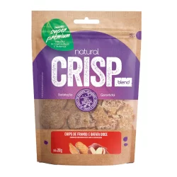 Petisco Snack Natural Crisp Blend Para Cães Chips Frango e Batata Doce 20g