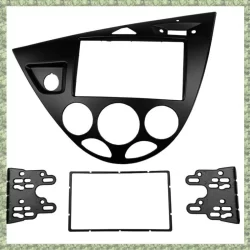 (P X C W) 2 Din Rádio Fasica Para Ford Focus/Fiesta Painel Estéreo Kit De Aparador De LHD Instalação De Reposição