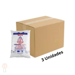 Kit Com 3 Farinhas de Arroz Moti em Pó Thai Flour 500G