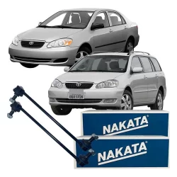 Par Bieleta Nova Dianteira Toyota Corolla Fielder 2003 À 2008