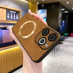 Invólucro infinix smart 8 pro Capa De Telefone À Prova De Choque Com Bordas Macias E Antiderrapantes Anel De Sucção Magn