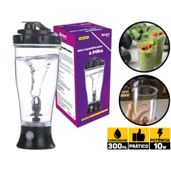 Garrafa Mixer Liquidificador Copo Portátil A Pilha Western LF-25