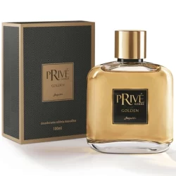 Colônia Masculina Privé Golden 100ml (Embalagem Nova) - Jequiti