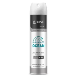 ABOVE MEN ELEMENTS DESODORANTE AEROSSOL OCEAN COM 150ML
