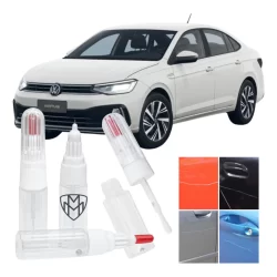 Caneta Micro Pintura Retoque Cores Vw Virtus Pronta Para Uso