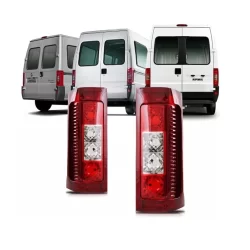 Lanterna Fiat Ducato Cristal Bicolor 02 03 04 06 07 08 09 10 11 12 13 14 15 16