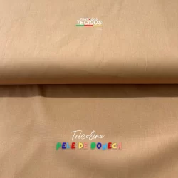 TRICOLINE PELE DE BONECA PERIPAN | 1,50M X 0,50 | CAFÉ C/ LEITE C710