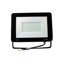 Projetor Holofote Led 100W 6,500K Preto Kian