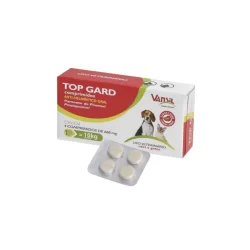 Vermífugo Para Cães 10kg Top Gard 660mg Vansil
