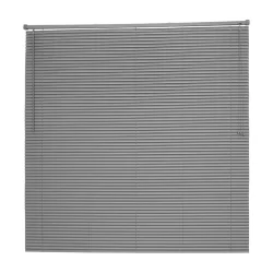 Persiana Premier Horizontal PVC 25mm 160x160cm (LxA) Chumbo Conthey Evolux - D113183M