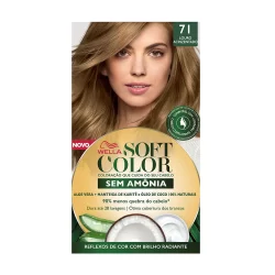 Tintura Soft Color Sem Amônia Louro Acinzentado 71 Kit