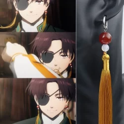 Anime WIND BREAKER Brincos Hayato Suou Tassels Ear Clip Halloween Kids Homem Mulher Cosplay Acessórios De Adereços Presentes