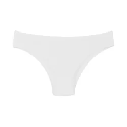 Kit 3 Calcinhas Algodao Tanga Branca - A10
