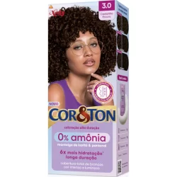 Tintura Cor & Ton 0% Amônia Castanho Escuro 3.0