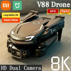 Xiaomi Mijia V88 Drone 8k Profissional Hd CâMera Dupla 5g Gps Evitar ObstáCulos Fotografia Fluxo óPtico Brinquedo Drone