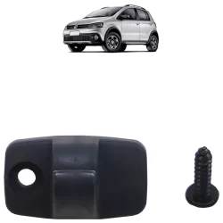 Kit Suporte Quebra Sol Fox 2005 2006 2007 2008 2009 2010 2011 2012 2013 A 2019 Grafite 2 Peças