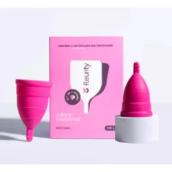 KIT FLEURITY COLETOR MENSTRUAL COM 2 UNIDADES - TIPO 1 (+ 30ANOS)