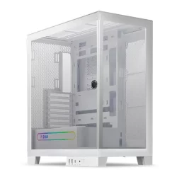 Gabinete Gamer Pichau Pouter 4, Lateral e Frontal De Vidro, Branco, PG-PO4-WH