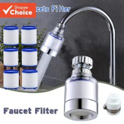 Torneiras de cozinha 2025 com filtro de água, purificador que remove cloro e metais pesados, com filtração 360 graus.