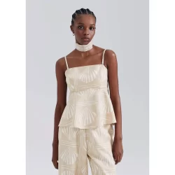 Regata Feminina Estampada Em Viscose Hering