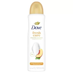 Antitranspirante Aerossol Dove Fresh Care Pêssego e Leite de Arroz 150ml