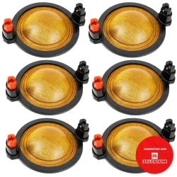 6x Reparo Driver para JBL Selenium D250 Trio Corneta 8 Ohms 100w