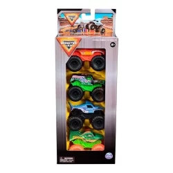 4 Carrinhos Dragon,El T. L.,Grave D.,Megalodon - Monster Jam