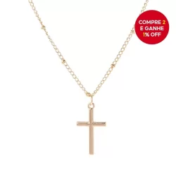 Colar Com Pingente De Cruz De 60 Cm Masculino Joias De Corrente Da Moda Para Uso Diário