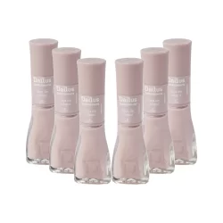 Kit Esmaltes Dailus Cremoso Queridinhos Taça De Cristal (6 unidades)