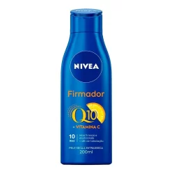 NIVEA HIDRATANTE FIRMADOR Q10 + VITAMINA C PELE SECA COM 200ML