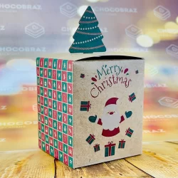 30 CAIXA P/ DOCES POP UP - NATAL KRAFT ID5064 (NATAL IDEIA 2025)