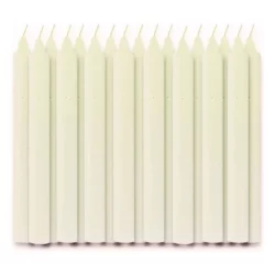 Vela Palito BRANCA  43 VELAS / 1 Kg / 14 Cm  X  1,6 cm - Velas Encandeia