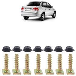 Kit Grampo Presilha Moldura Paralama Traseiro Classic 2011 2012 2013 2014 2015 2016 2017 14 Peças