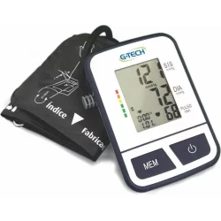 Aparelho de Pressão Digital Automático de Braço G-Tech BSP11 com Detecção de Arritmia e Data/Hora