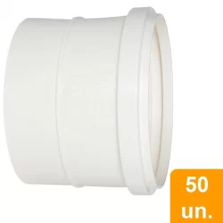 Luva Esgoto Plastilit 40mm - Embalagem com 50 Unidades