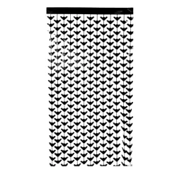 Cortina Decorativa Metalizada Morcego 1x2m - 1 unidade - Rizzo