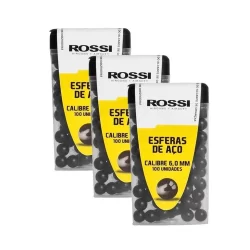 Kit 3 Esferas de Aço Action-X 6mm  - Rossi