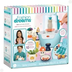 Conjunto De Artesanato Fashion Dreams Mini Estúdio De Cerâmica F0151-7 - Fun